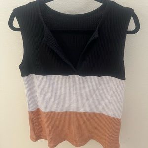 LARGE MULTI COLORED TANK